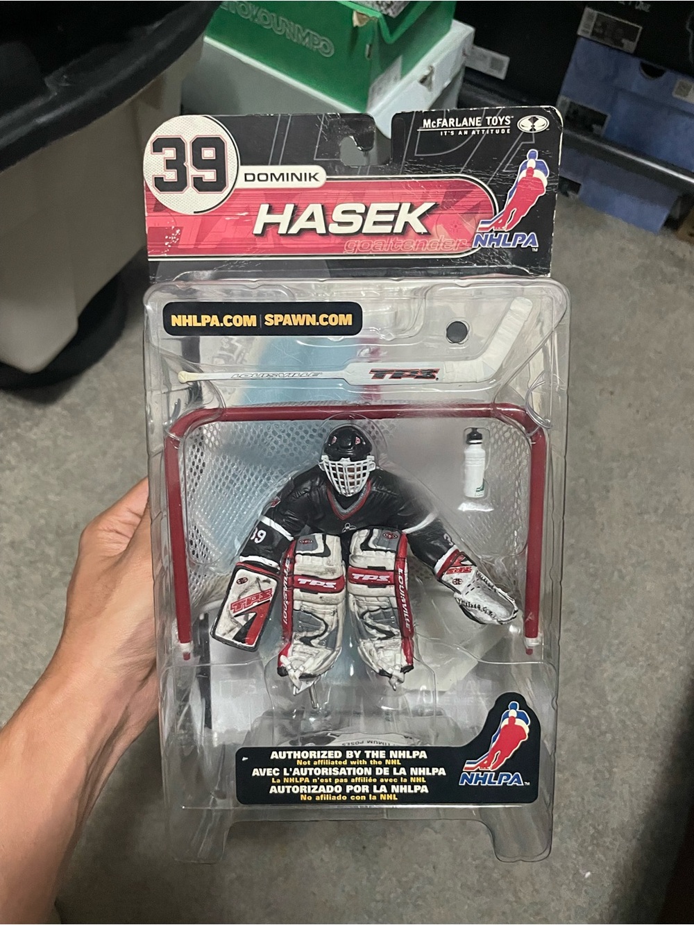 Mcfarlane Sports NHLPA Series 2 Dominik Hasek American Hockey 6" Action Figure